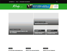 Tablet Screenshot of miprofe.com